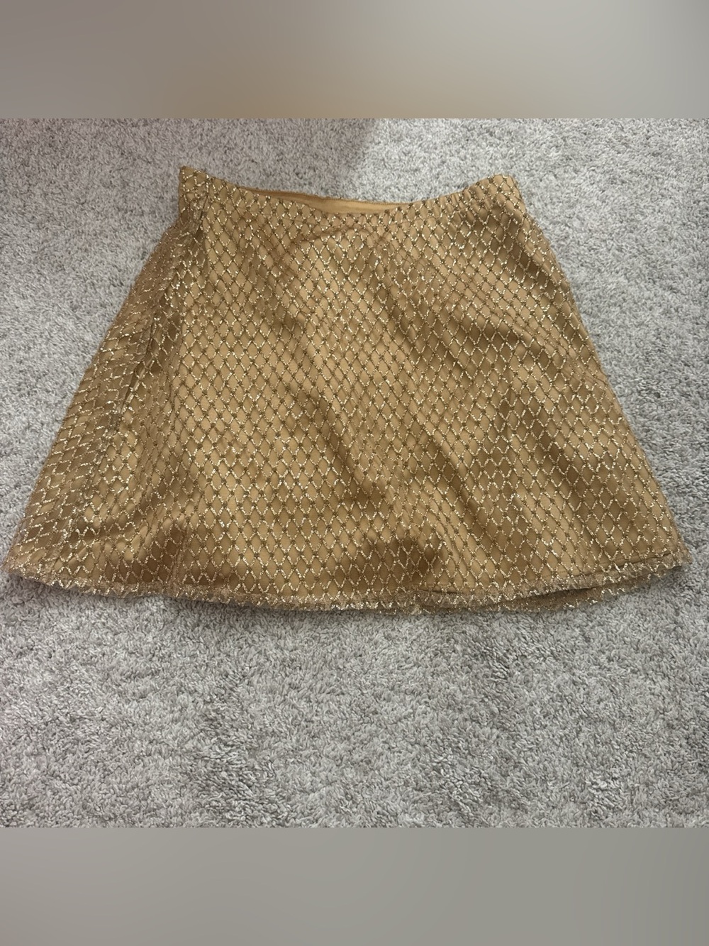 gold for love and lemons skirt